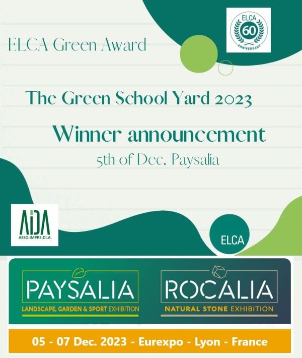 LOCANDINA.ELCA_.12.2023 ASSO.IMPRE.DI.A. a Paysalia la città green, bella e sostenibile