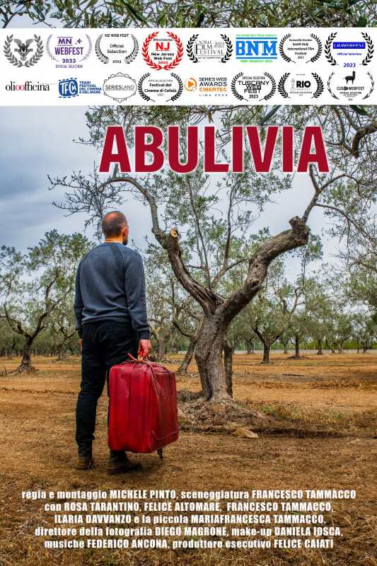 poster Abulivia, al Senato il cortometraggio di Michele Pinto sulla Puglia degli olivi