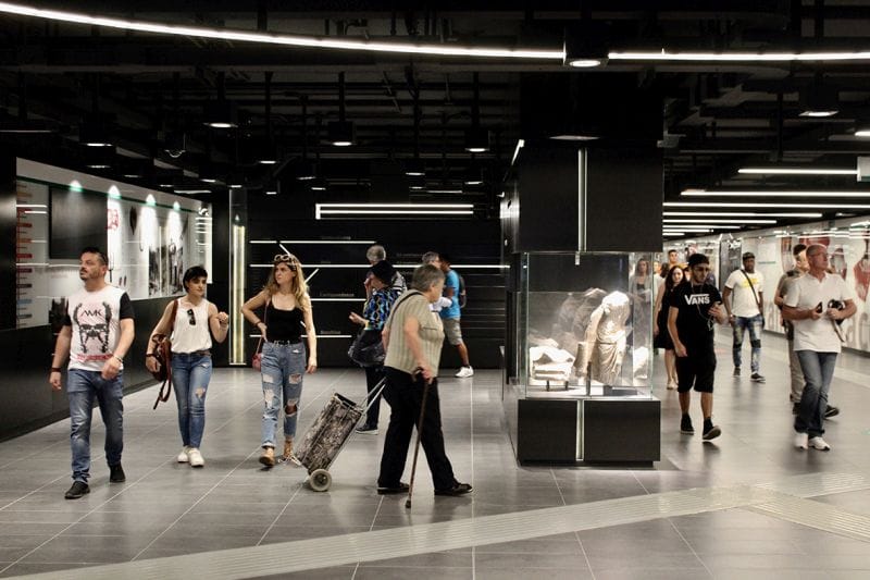 StazioneMuseo-della-metro-San-Giovanni-a-Roma_3 A PALAZZO DONN'ANNA per la rassegna "Narrare il Patrimonio Museale"