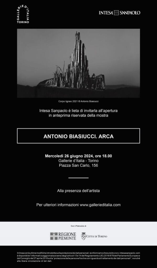 INVITO-ANTEPRIMA-RISERVATA-MOSTRA-ANTONIO-BIASIUCCI.-ARCA-26-GIUGNO-2024-ORE-18.00-GALLERIE-DITALIA-–-TORINO-1-599x1024 Antonio Biasiucci - Arca alle Gallerie d'Italia di Torino