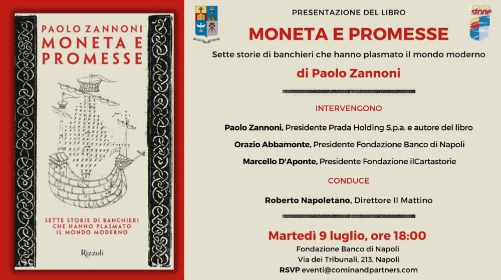 unnamed-2024-07-03T170309.952 Fondazione Banco Napoli: il banchiere Paolo Zannoni presenta il libro «Monete e Promesse»