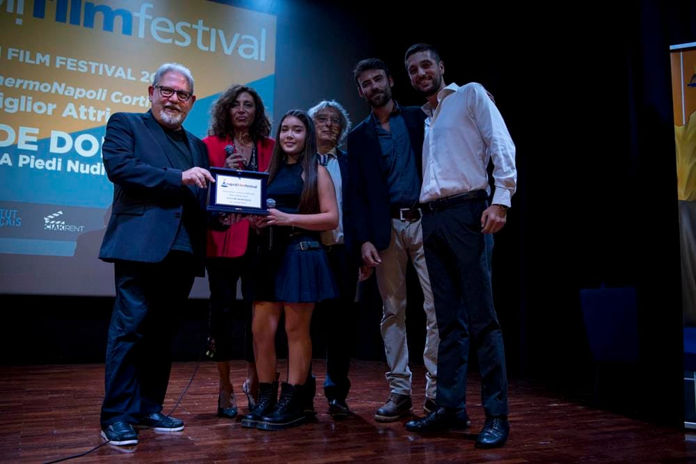 premiazioni-Anna-De-Dominicis-Copy Napoli Film Festival, tutti i premiati 2024. Violini: Dopo un quarto di secolo ora puntiamo al futuro