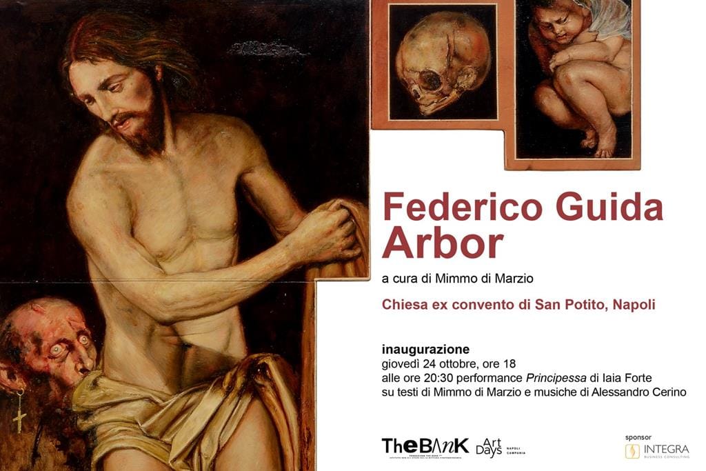 Invito-Federico-Guida-inaugurazione-Copy Art Days - Napoli Campania: Federico Guida presenta "Arbor" alla Chiesa di San Potito
