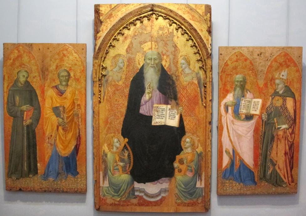 Niccolo_di_tommaso_trittico_con_s._antonio_abate_e_altri_santi_1371_da_s._antonio_abate_a_foria_01-1030x730-Copy Capodimonte: grandi restauri per la Collezione Borbonica e per il capolavoro di Lotto