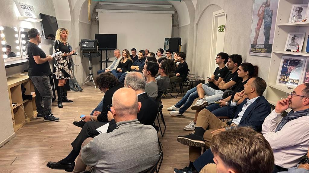 Roberta_inarta_e_Giancarlo_donadio-Copy Ciak: le startup rivoluzionano il cinema con NaStartUp tra tecnologia e innovazione