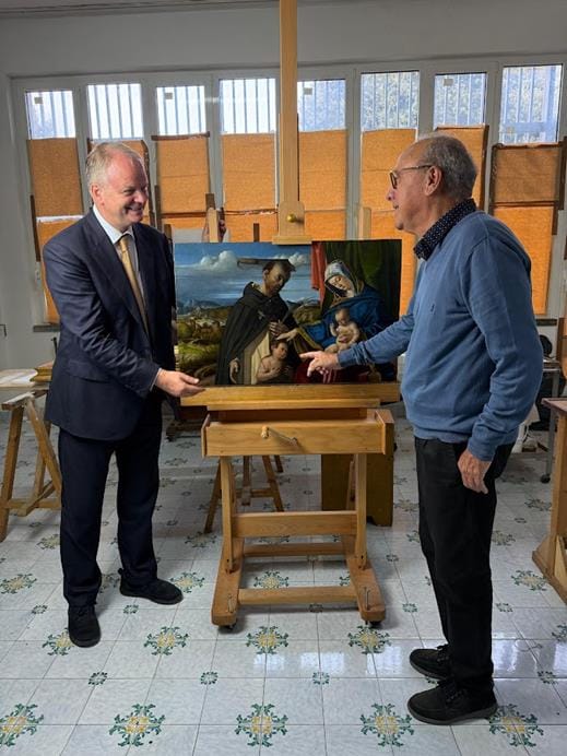 restauroLotto-Copy Capodimonte: grandi restauri per la Collezione Borbonica e per il capolavoro di Lotto